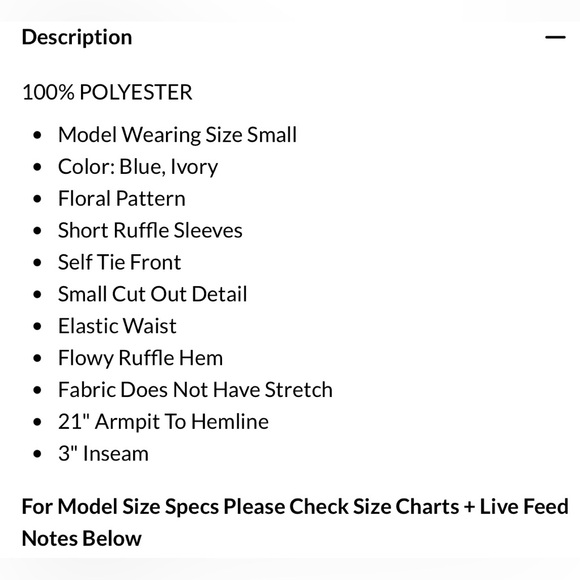 For My Sake Front Tie Romper Size S - Picture 7 of 7